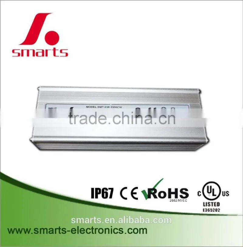 3300ma 120w constant current led driver, led bulbs transformer