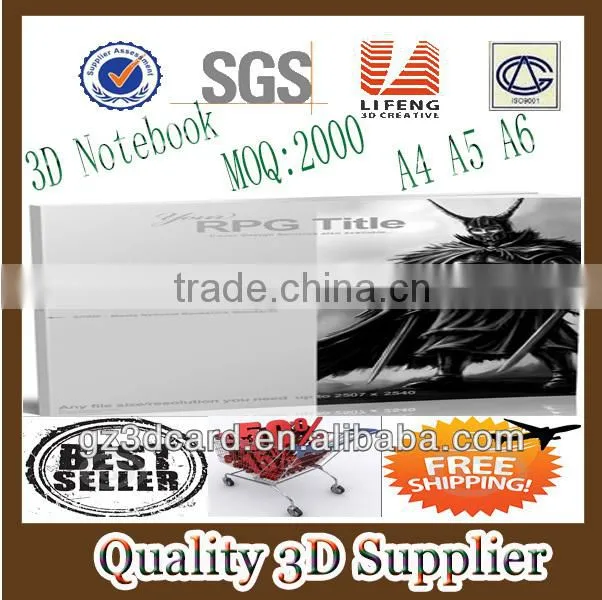 Guangzhou Lifeng PS lenticular 3d picture in large size for decoration