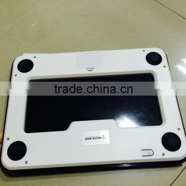 150kg/0.1kg LCD electronic digital colourful body fat analyzer with full display digital scale