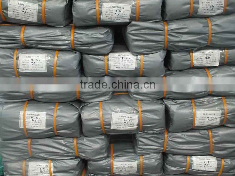 Waterproof Double Silver Lightweight Truck Tarp Plastic Tarps Direct Manufacturer Truck Tarpaulin Sheet Covers