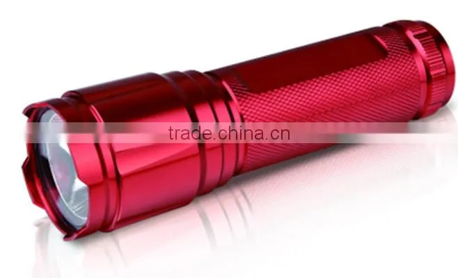 Mini colourful Led torch flashlight with Dry battery