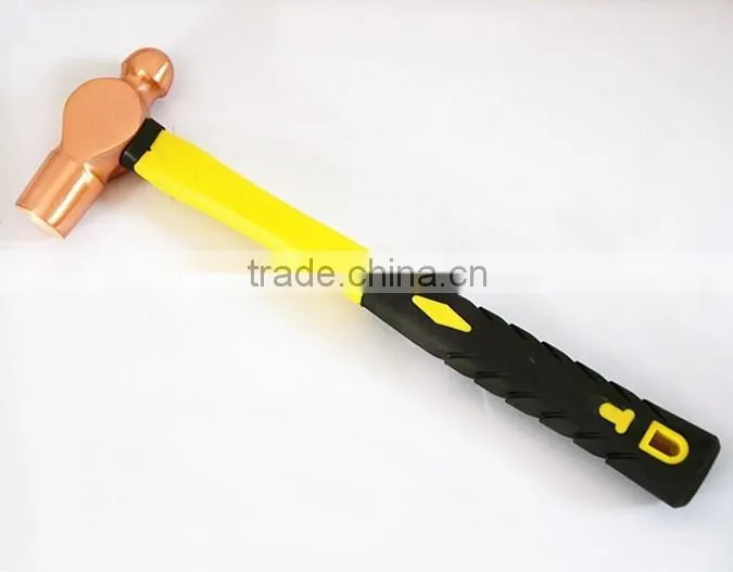 Beryllium copper non sparking safety copper brass ball pein hammers