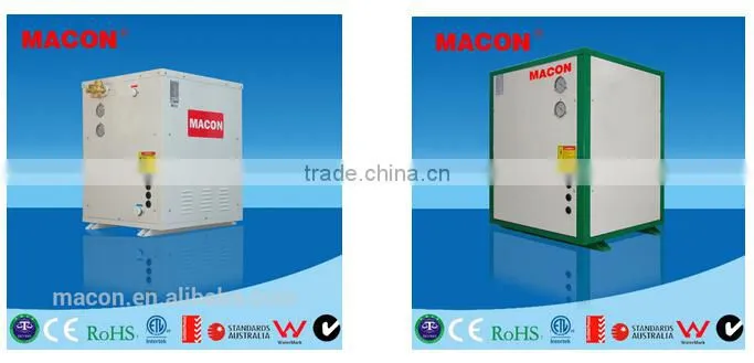 High performance stainless steel water to water heat pump water source heat pump