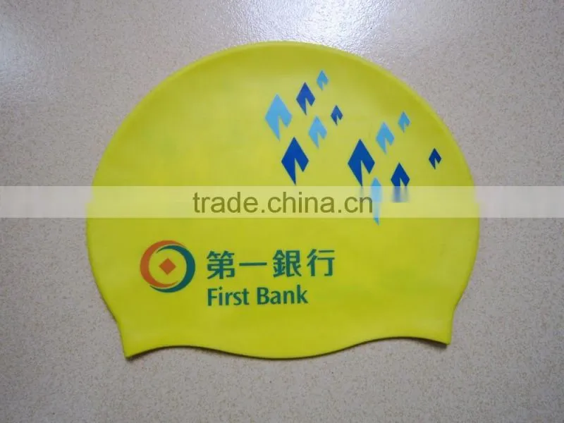 Unisex Eco-friendly silicone swim cap Hat Cap