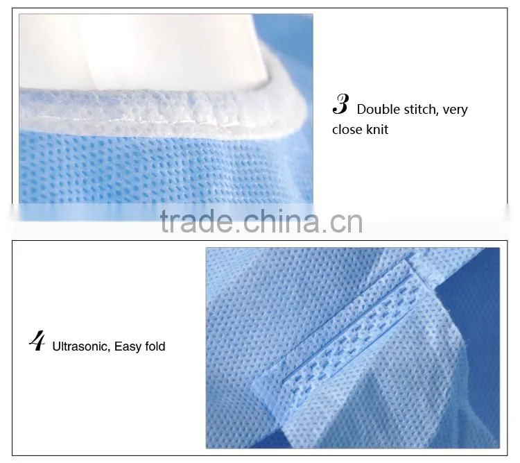 Available Disposable PP Surgical Clothes for disposable use