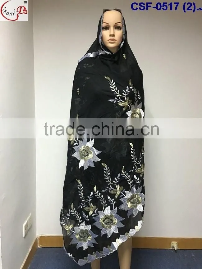 CSF-0517 -1 New arrival latest scarf design muslim scarf wholesale 2016