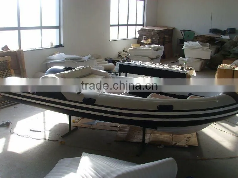 (CE)optional floor size PVC material folding boat