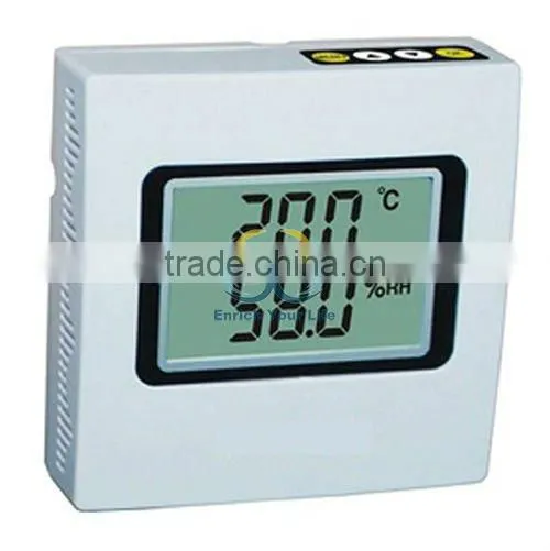 24VDC LCD Display Temperature and Humidity Transmitter