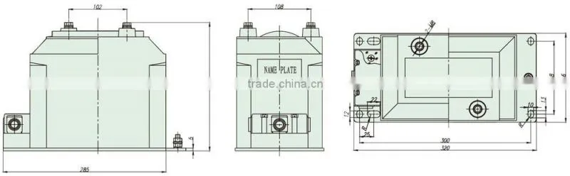 JDZ10 small high voltage transformer