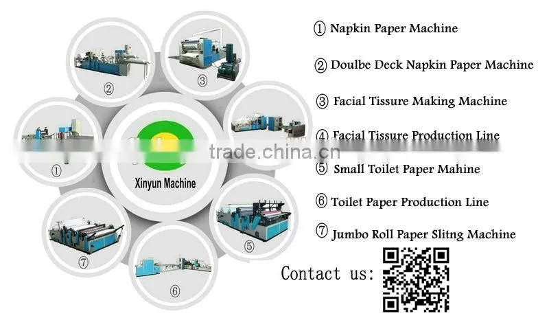 Short delivery facial tissue box packing machine