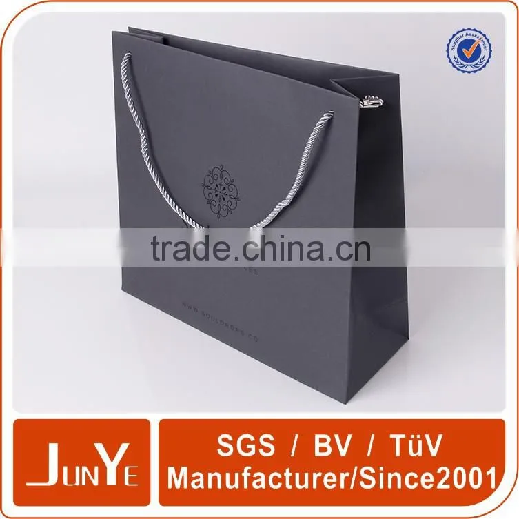 personalized oem production paper shopping bag with your own logo