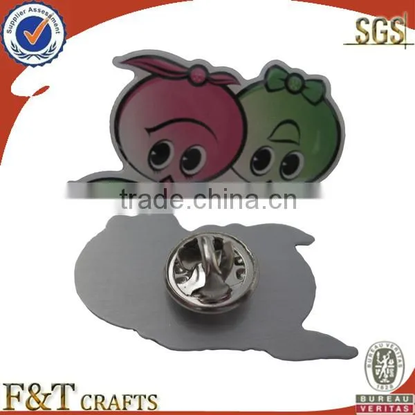 custom made cheap metal badge print