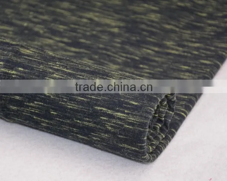 Jiufan textile polyester rayon knitting fashion dress fabric yarn dyed fabric