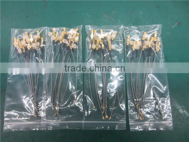 Factory sale SMA-KWE to IPEX RG1.13 coaxial cable for Modified wireless router Antenna