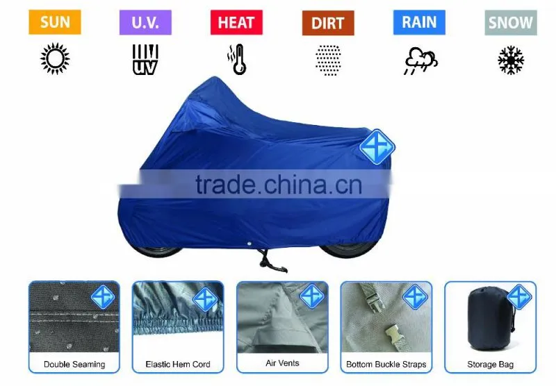 Best manufactuerer polyester motorcycle waterproof cover