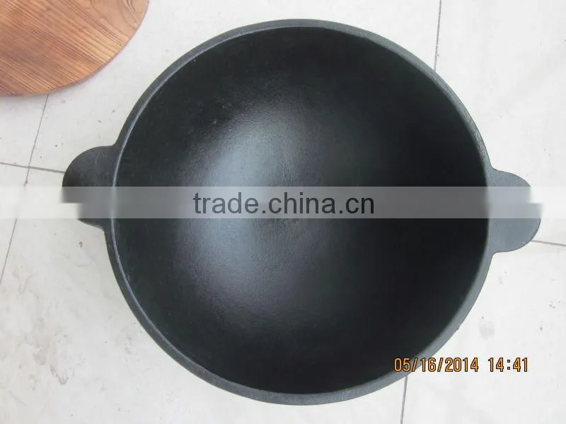 casting aluminum mold for cast iron & aluminum Russian Cauldron pot