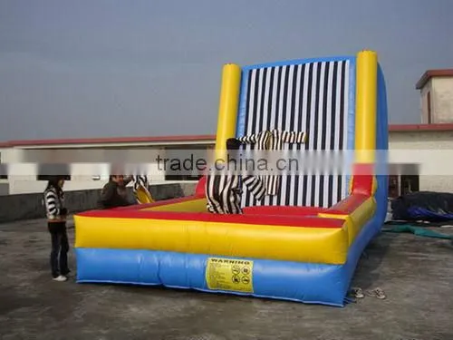 inflatable velcro wall,hot sale inflatable velcro wall,adult inflatable velcro wall