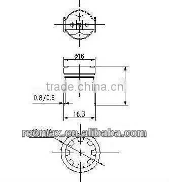 KSD301 thermostat for hot-water bag