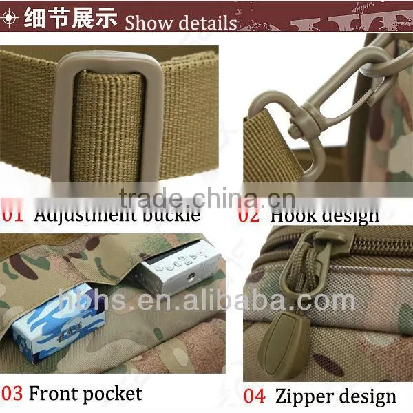 China manufacturers canvas military messenger small bag