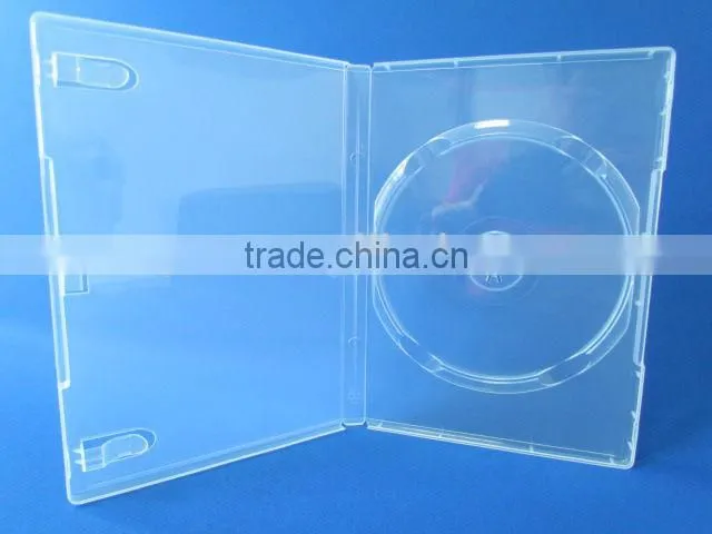 black color 14MM multi 4 dvd case with 4 pieces disc case