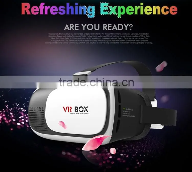2016 New Product Google Cardboard Glasses +Gamepad Controller
