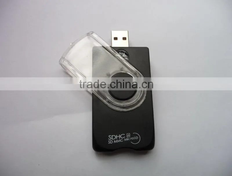 USB EMV ATM SIM Smart Card Multi-Memory Six-Slot Reader/Writer/Editor
