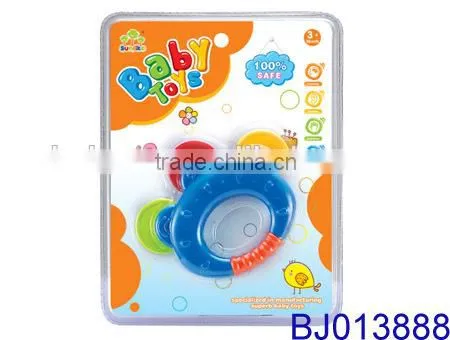 Wholesale cheap baby toy funny plastic baby rattles bell