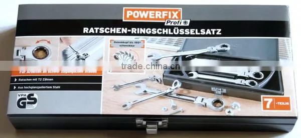 New Products Magic flexible head ratchet torque wrench tool set complete tool box