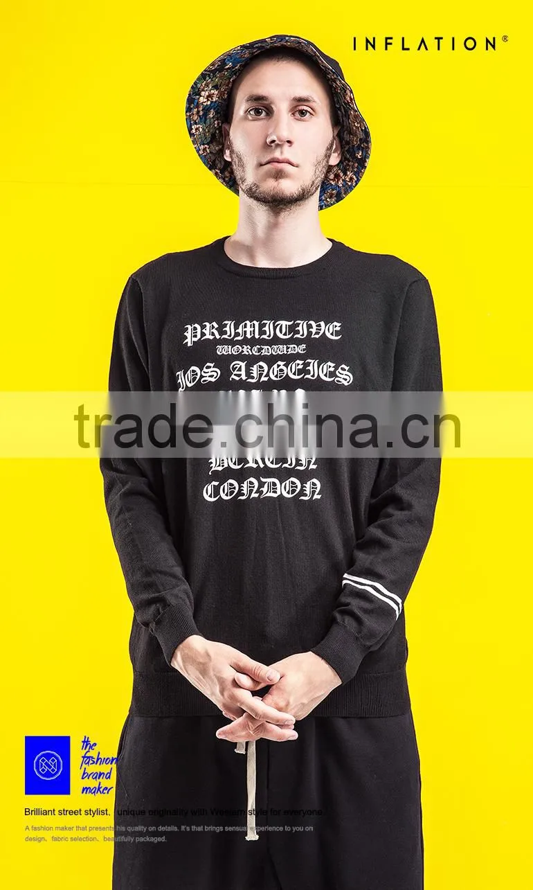 Chrismas Promotion Men Letter Sweaters