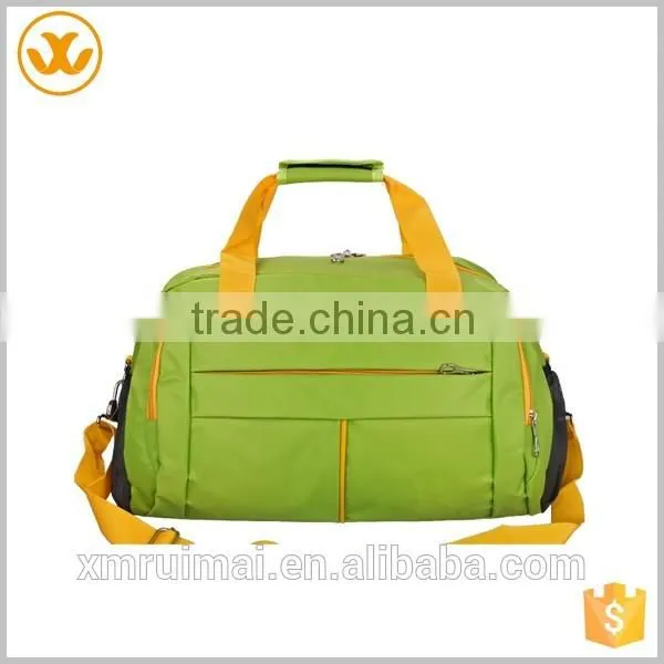 2015 Hot selling outdoor waterproof sports nylon women gym bag