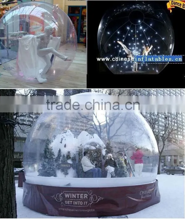 inflatable clear bubble tent for sale,Giant Inflatable Snow Globe