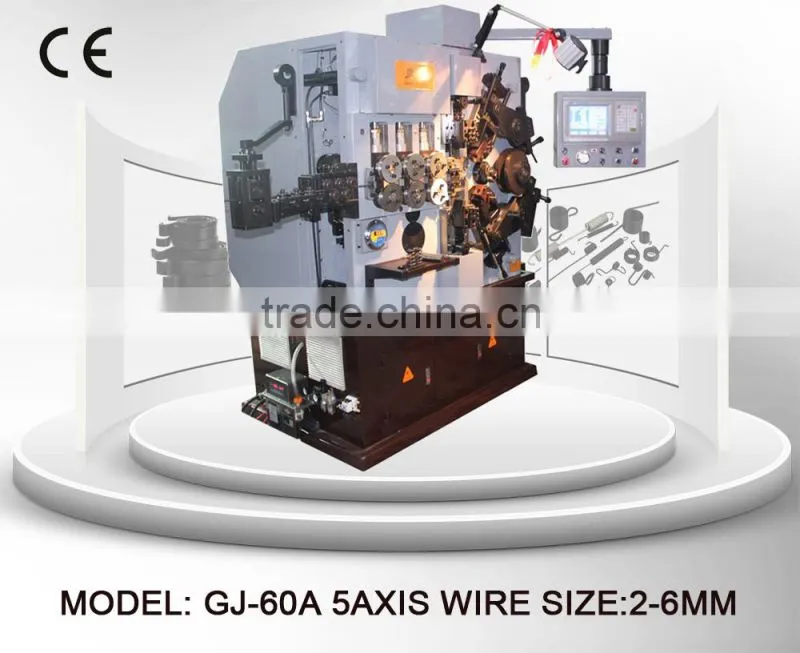 GJ-60A Dongguan high speed CNC pressure spring machine
