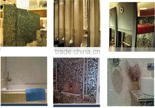 Paua mother of pearl mosaic tiles