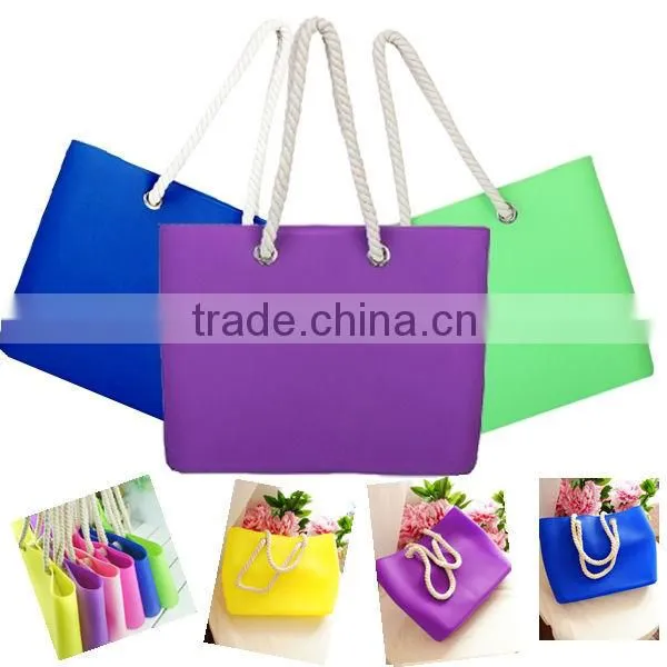 fashion ladis handbags silicone handbags