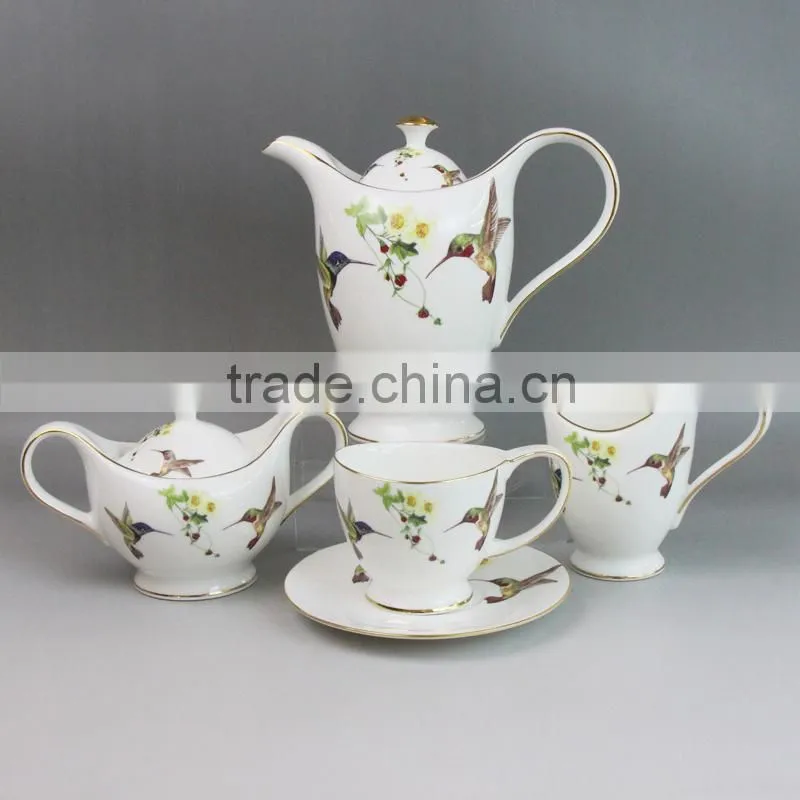 china supplier moka pot, ceramic moka pot new design, white ceramic coffee moka pot
