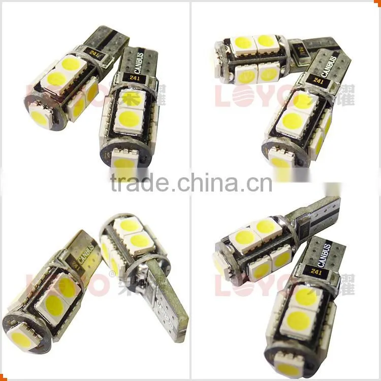 Wholesale guarantee 100% 12V DC 9PCS 5050 led lights for motorcycles