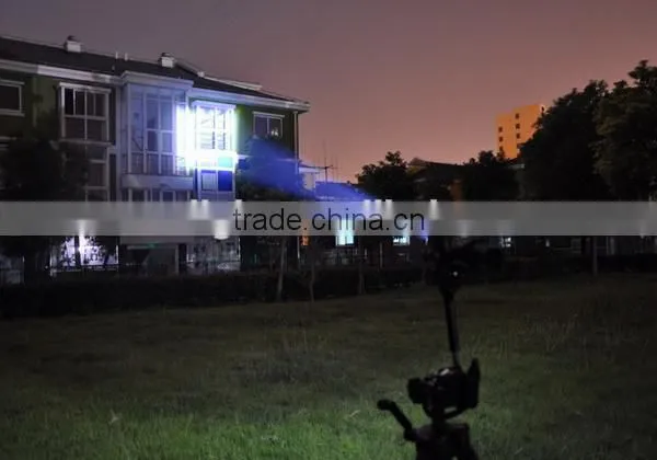 868 XM-L T6 LED rechargeable Aluminum zoomable Telescopic Flashlight