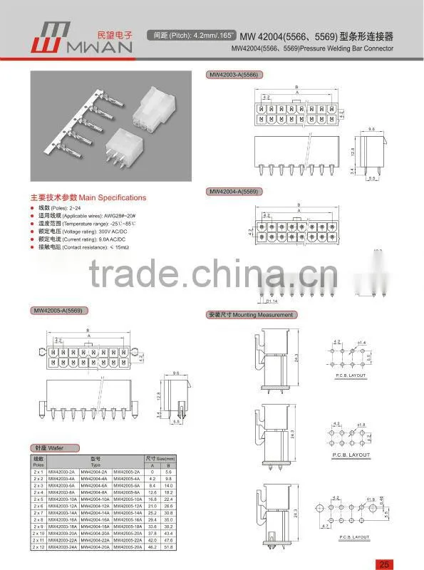 Mini-Fit Receptacle Housing 39-01-2020