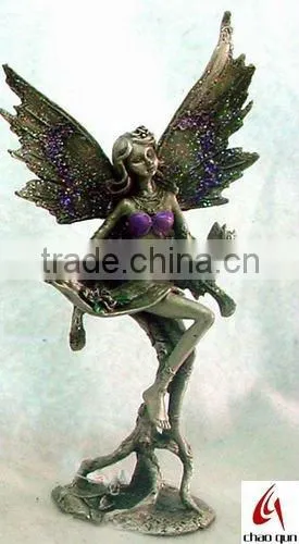 2012 metal lovely fairy sculpture 0145