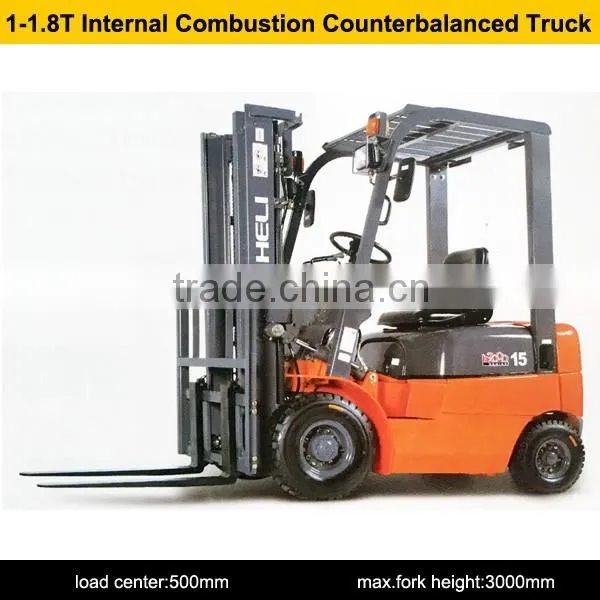 1-1.8t internal combustion counterbalaced froklift truck CPQ(Y)18/CPQ(Y)D18