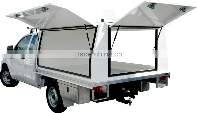 Custom Heavy Duty Aluminum Pickup Truck Utes Canopy Gull-Wing Tools Boxes(KTB-AUTEP1800)(OEM/ODM)