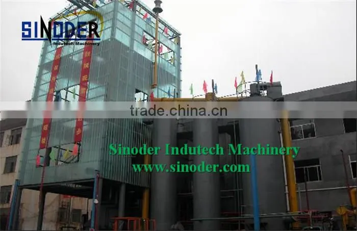 Coal gasification machine used in coal-fired, fuel boilers, kiln, metallurgy which need heat source equipment.