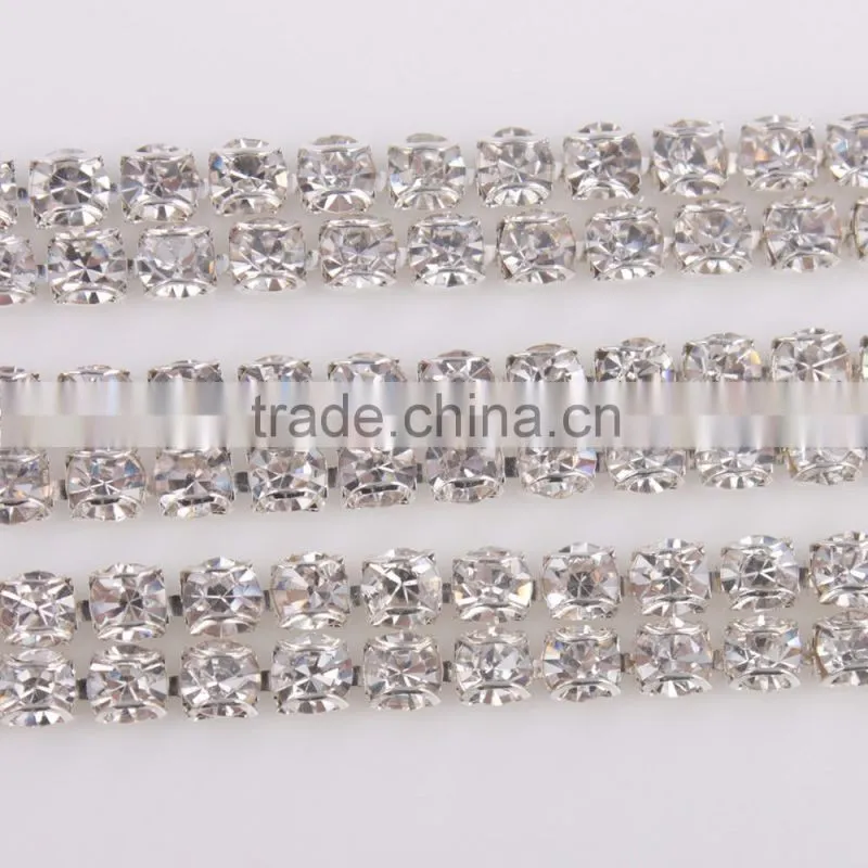 New hot selling Crystal rhinestone cup chain