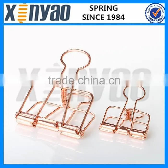 Logo print Colorful Metal Binder Clips