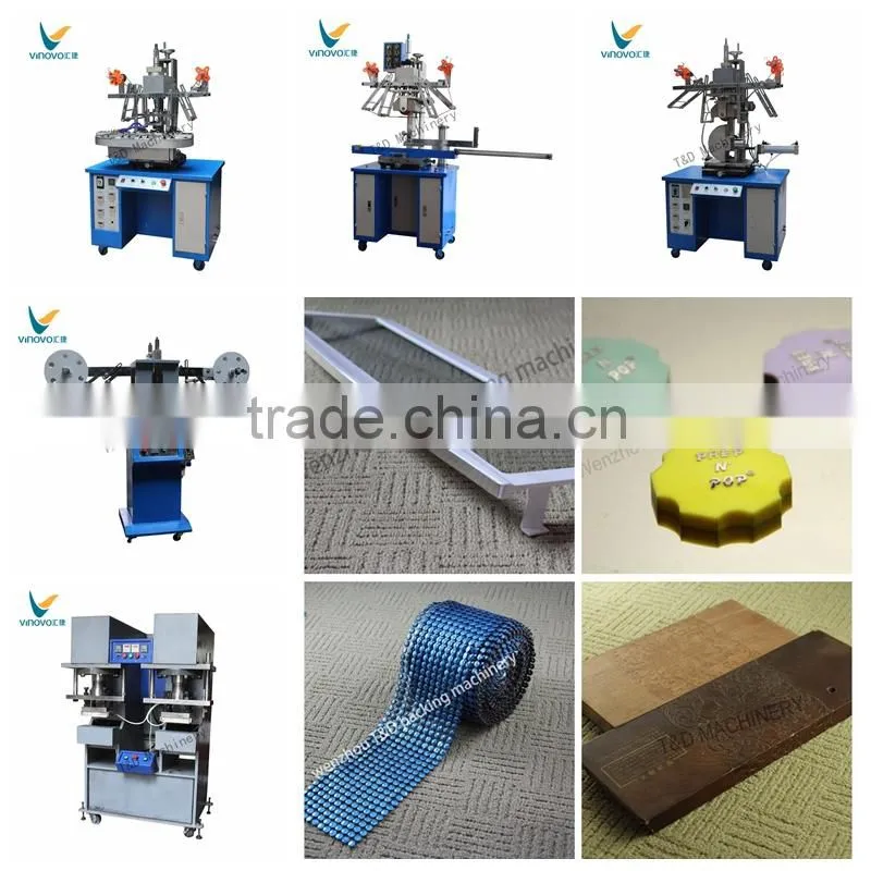 Automatic hot foil stamp machine
