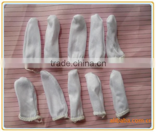 unrolled type 70% cotton electronic industry finger cots