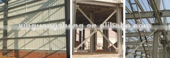 Sandwich panel steel china pre-engineered materials warehouse