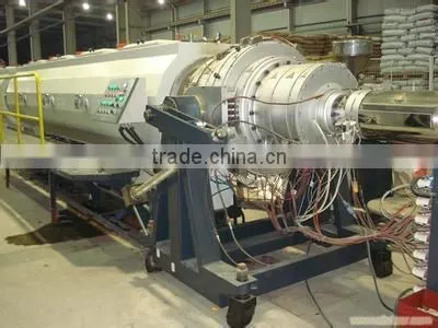 high speed pe plastic pipe extrusion machine