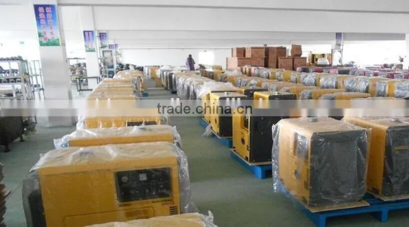 7kVA 7kv Soundproof Silent Canopy Type Diesel Engine Generator Set