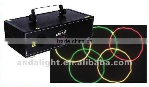 100mw RGW three colors party light animation laser light